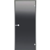 HARVIA Двери стеклянные 8/19 коробка алюминий, стекло серое, арт. DA81902